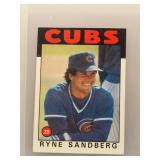 Ryne Sandberg 1986 Topps