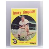 Harry Simpson 1959 Topps