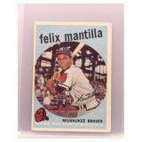 Felix Mantilla 1959 Topps