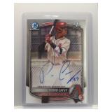 Pedro Catuy 2025 1st Bowman Chrome Auto