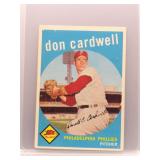 Don Cardwell 1959 Topps