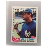 Reggie Jackson 1982 Topps All-Star