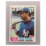 Reggie Jackson 1982 Topps All-Star