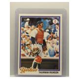 Thurman Munson 1978 Topps