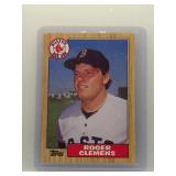 Roger Clemens 1987 Topps