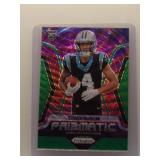 Tetairoa McMillan 2025 Prizm Prizmatic Green Wave