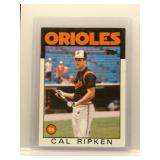 Cal Ripken Jr 1986 Topps