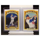 Lot- Mookie Betts 2021 Topps Heritage x2