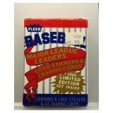 1986 Fleer Baseball League Leaders Set