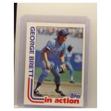George Brett 1982 Topps In Action