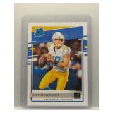 Justin Herbert 2020 Donruss Rookie