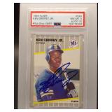Ken Griffey Jr 1989 Fleer Rookie PSA 8 Auto 10