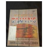 Minnesota Twins vs Washington 1969 Program