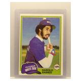 Harold Baines 1981 Topps RC