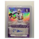 Preston Stone 2025 Bowman U Best Of 2025 Auto