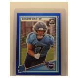 Chimere Dike 2025 Optic Blue Glitter Rookie