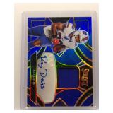 Ray Davis 2025 Select Blue Jersey Auto /149