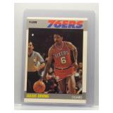 Julius Erving 1987 Fleer