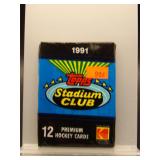 1991 Stadium Club Baseball Sealed Pack