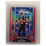 Bryce Young 2023 Rookies & Stars Crusade X-Fractor