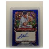 Seth Romero 2021 Prizm Rookie Auto Blue Disco /60