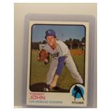 Tommy John 1973 Topps