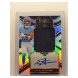 Elic Ayomanor 2025 Select Silver RC Jersey Auto...