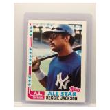 Reggie Jackson 1982 Topps AS
