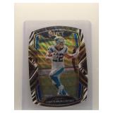 Christian McCaffrey 2020 Select Club Zebra Wave...