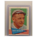 Christy Mathewson 1961 Fleer