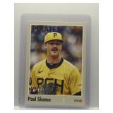 Paul Skenes 2024 Topps Archives Rookie
