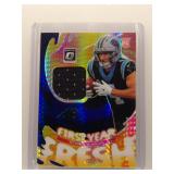 Tetairoa McMillan 2025 Optic Blue Hyper RC Jersey