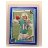 Quinn Ewers 2025 Optic Blue Hyper Rookie