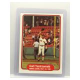 Carl Yastrzemski 1982 Fleer 3000th Game
