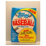 1989 Topps Baseball Wax Pack Sealed