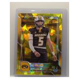 Matt Zollers 1st Bowman U Chrome Yellow Ice /75