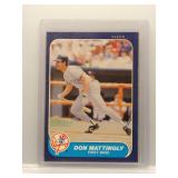 Don Mattingly 1986 Fleer