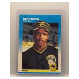 Barry Bonds 1986 Fleer