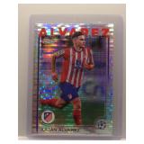 Julian Alvarez 2025 Topps Chrome Pulsar Refractor