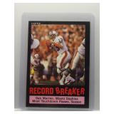 Dan Marino 1985 Topps Record Breaker