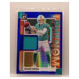 Quinn Ewers 2025 Optic Blue Hyper Rookie Jersey