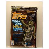 1999-00 Topps Series 1 Basketball Sealed Pack