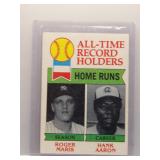 Maris-Aaron 1979 Topps Home Run Ldrs