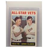 Fox-Killebrew 1964 Topps All-Star Vets