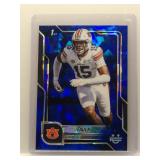 Keldric Faulk 1st Bowman U Chrome Blue Ice