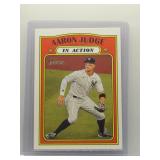 Aaron Judge 2021 Topps HEritage In Action