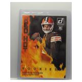 Shedeur Sanders 2025 Donruss Red Hot Rookies