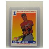 Chipper Jones 1991 Score 1st Round Draft Pick