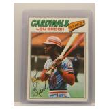 Lou Brock 1977 Topps