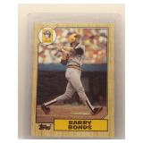 Barry Bonds 1987 Topps Rookie